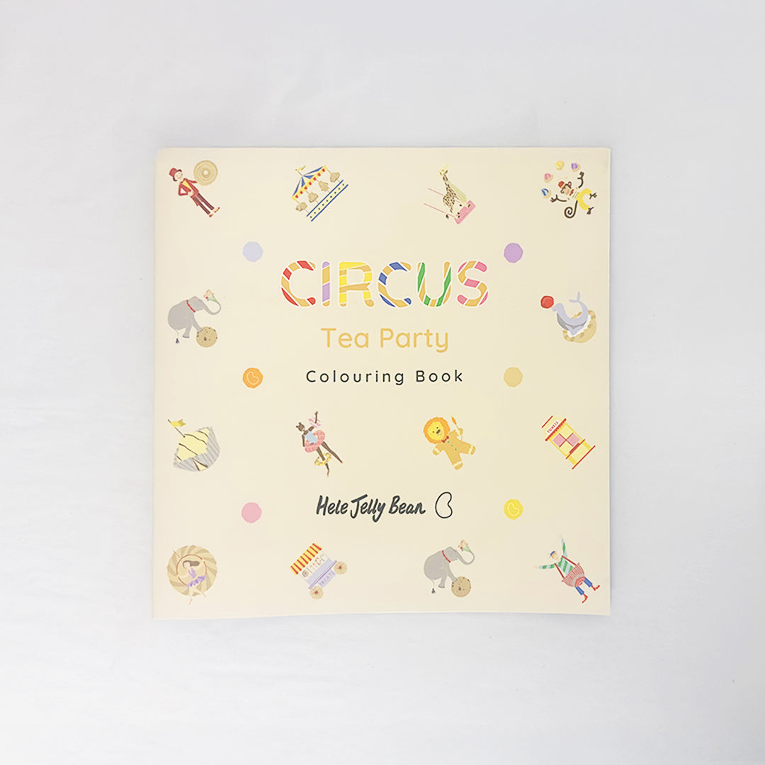 Circus Tea Party Colouring Book