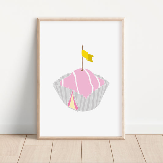 French Fancy Arena - Circus Tea Party Print