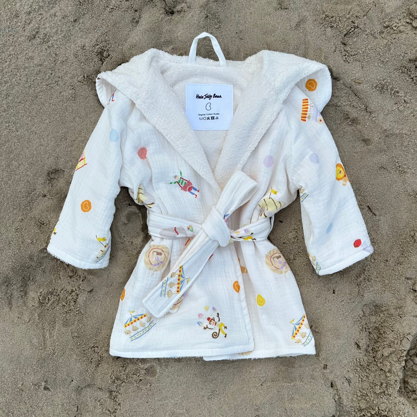 Children's Dressing Gown - Circus Tea Party