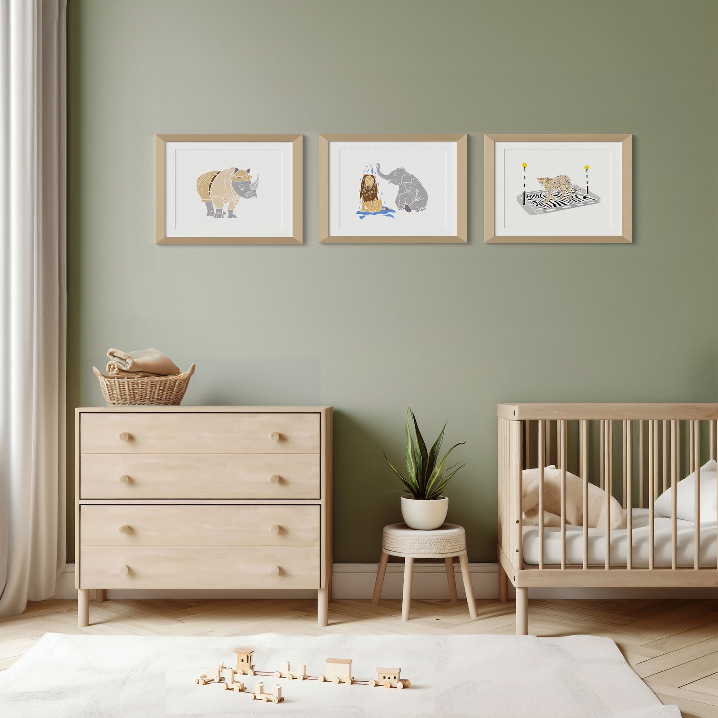 No Ordinary Safari Print Trio Bundle