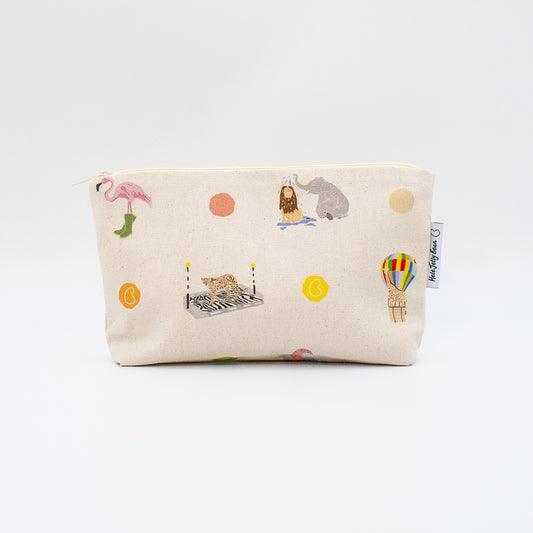 Children's Small Wash Bag Pouch - No Ordinary Safari