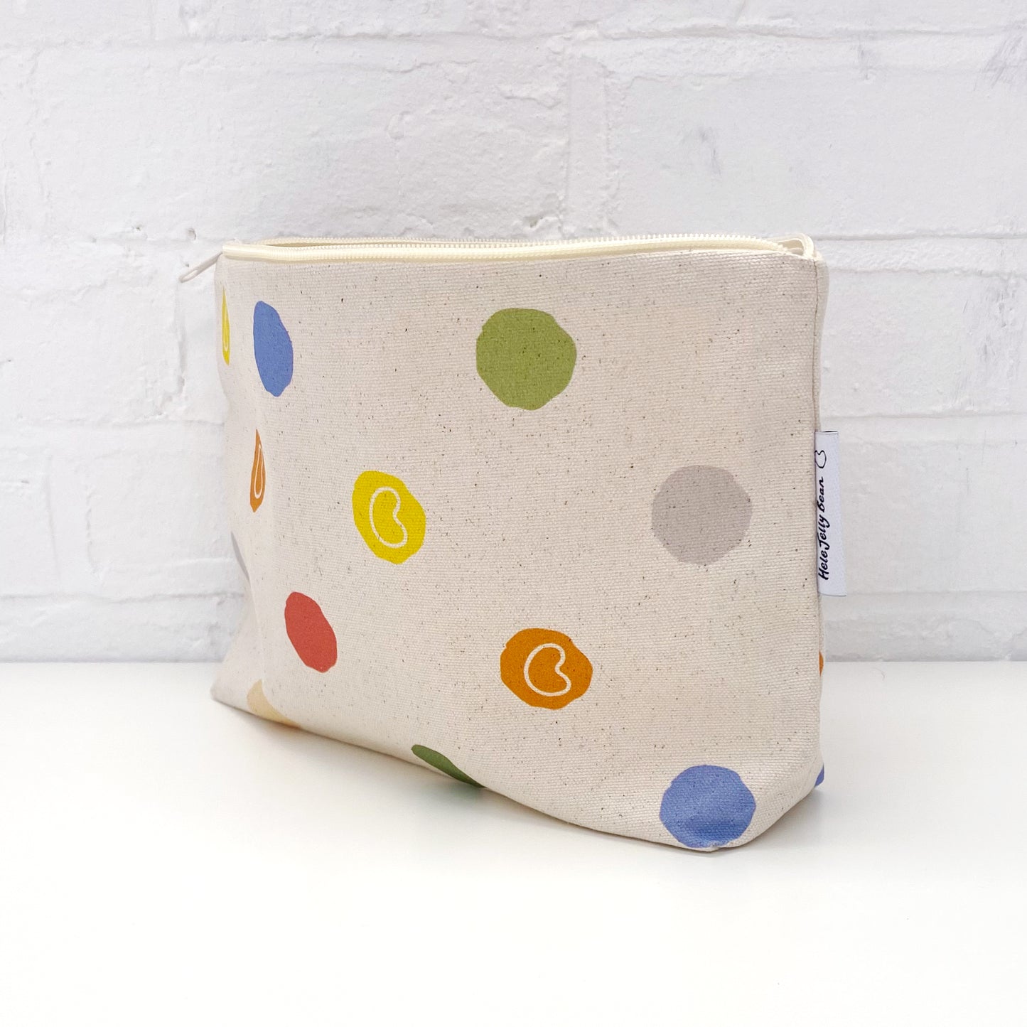 Large Wash Bag - Wild Polka Dot