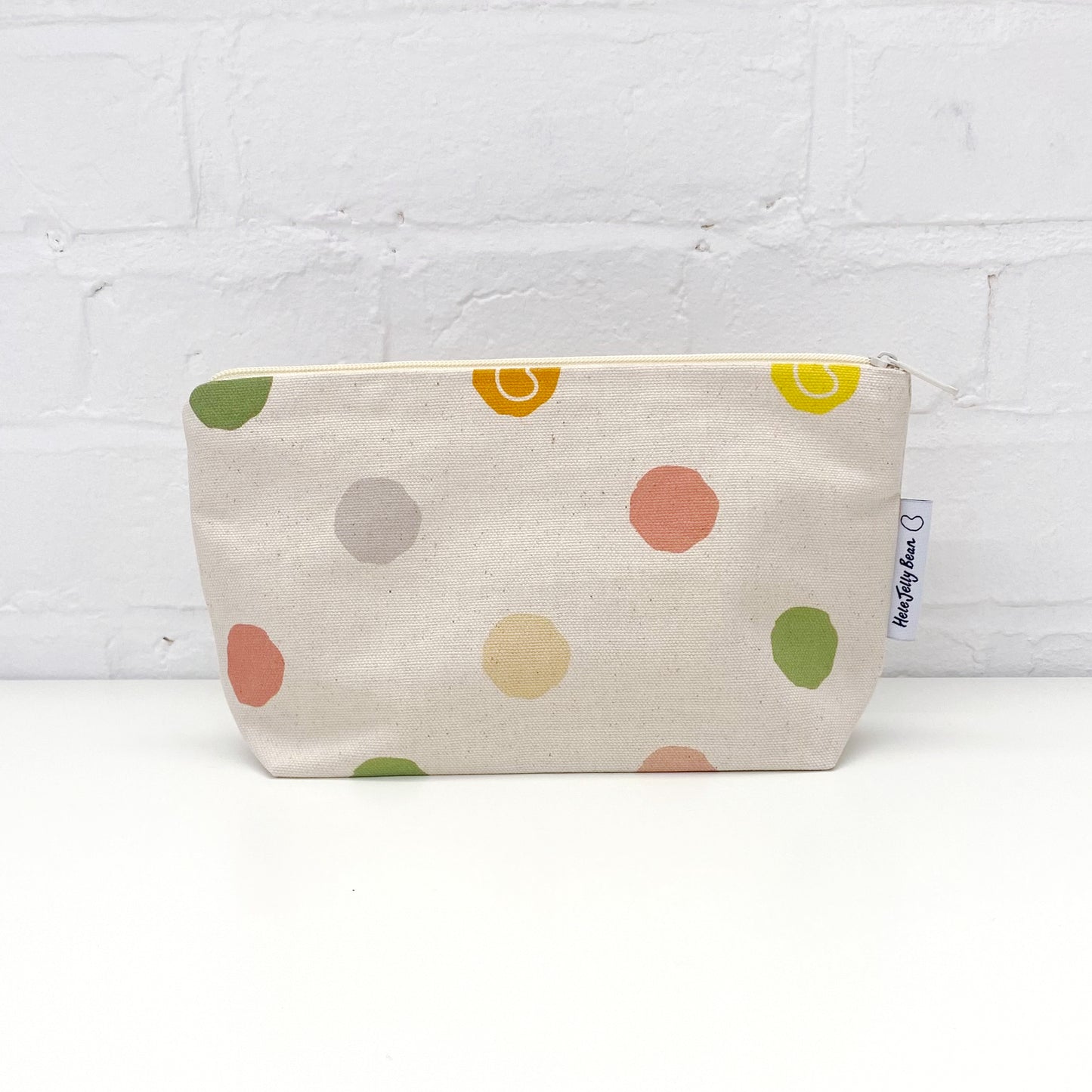 Standard Wash Bag - Wild Polka Dot