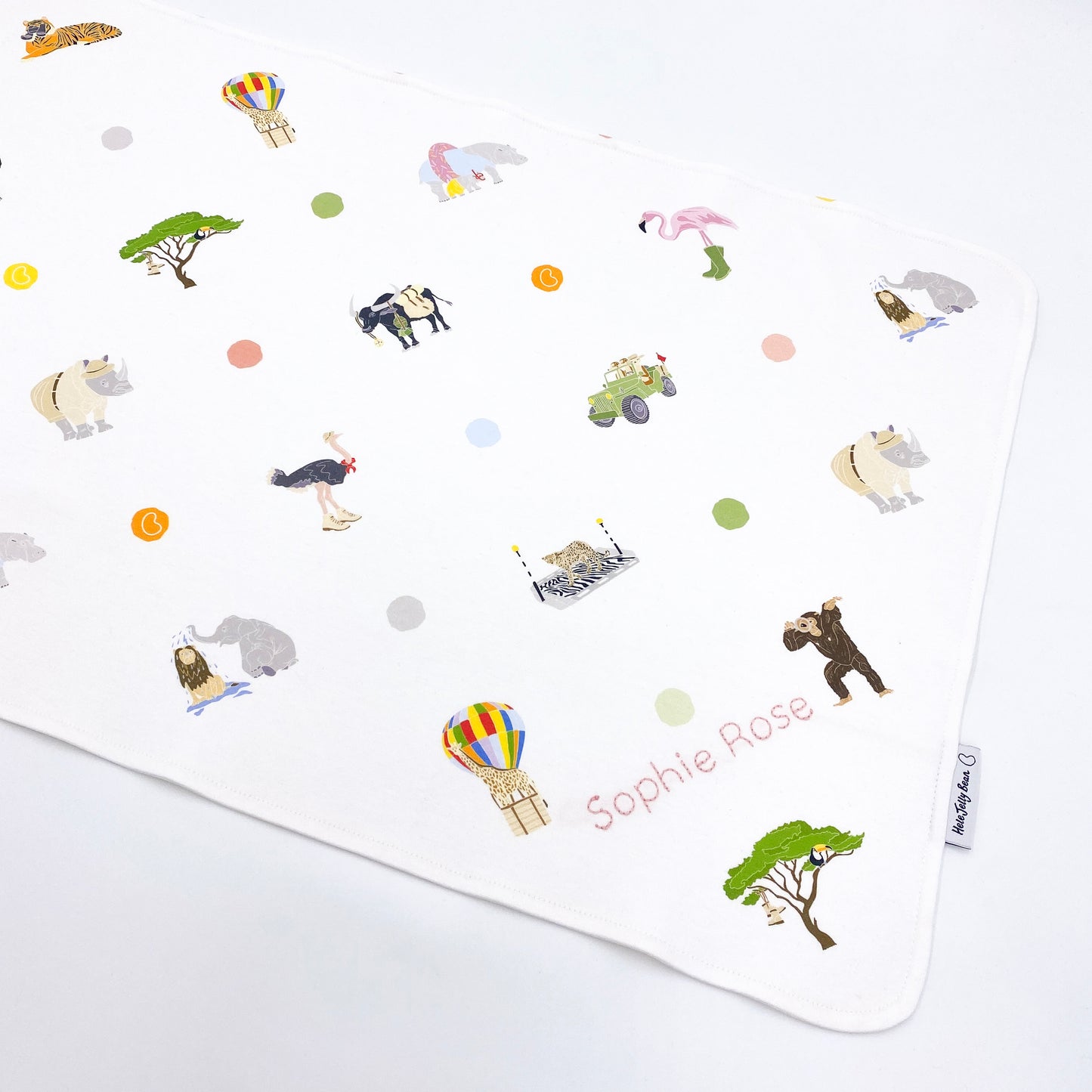 Organic Cotton Blanket - No Ordinary Safari
