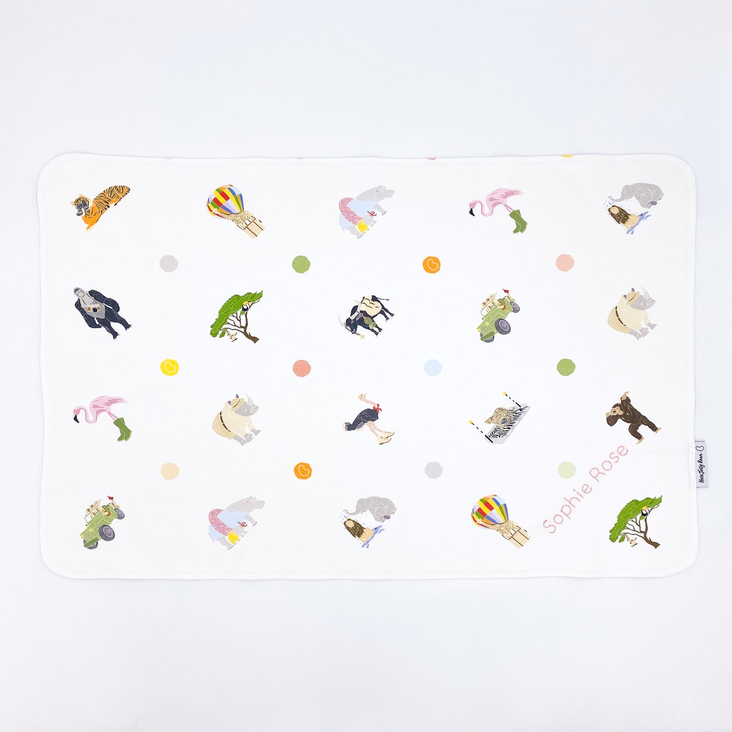Organic Cotton Blanket - No Ordinary Safari
