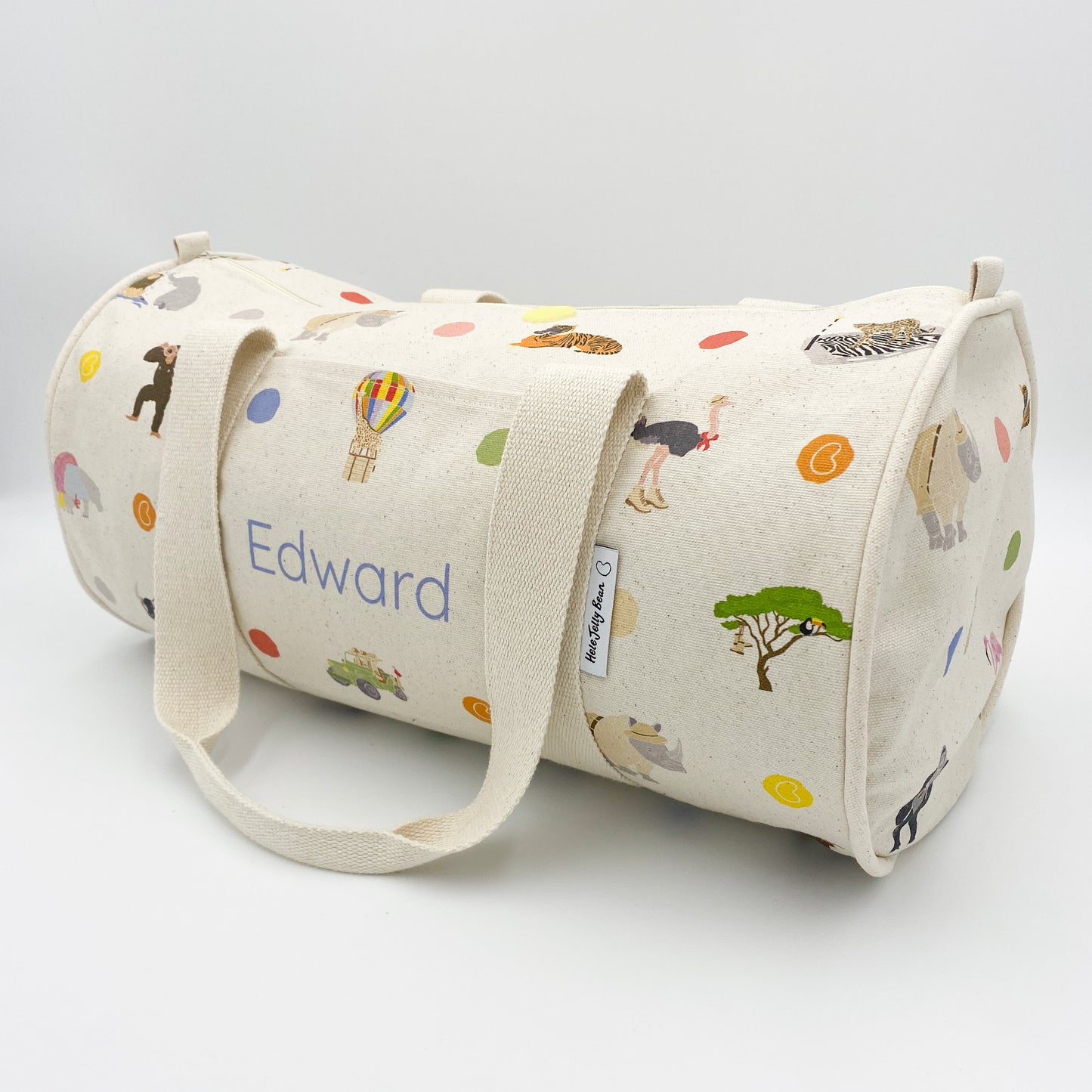 Personalised Children's Weekend Bag - No Ordinary Safari