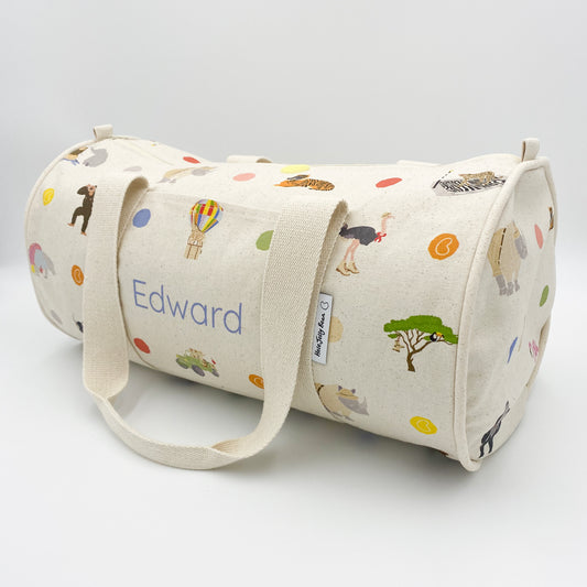 Personalised Children's Weekend Bag - No Ordinary Safari
