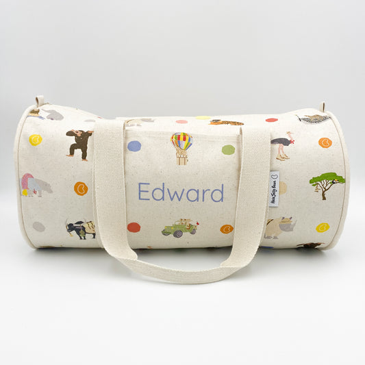 Personalised Children's Weekend Bag - No Ordinary Safari