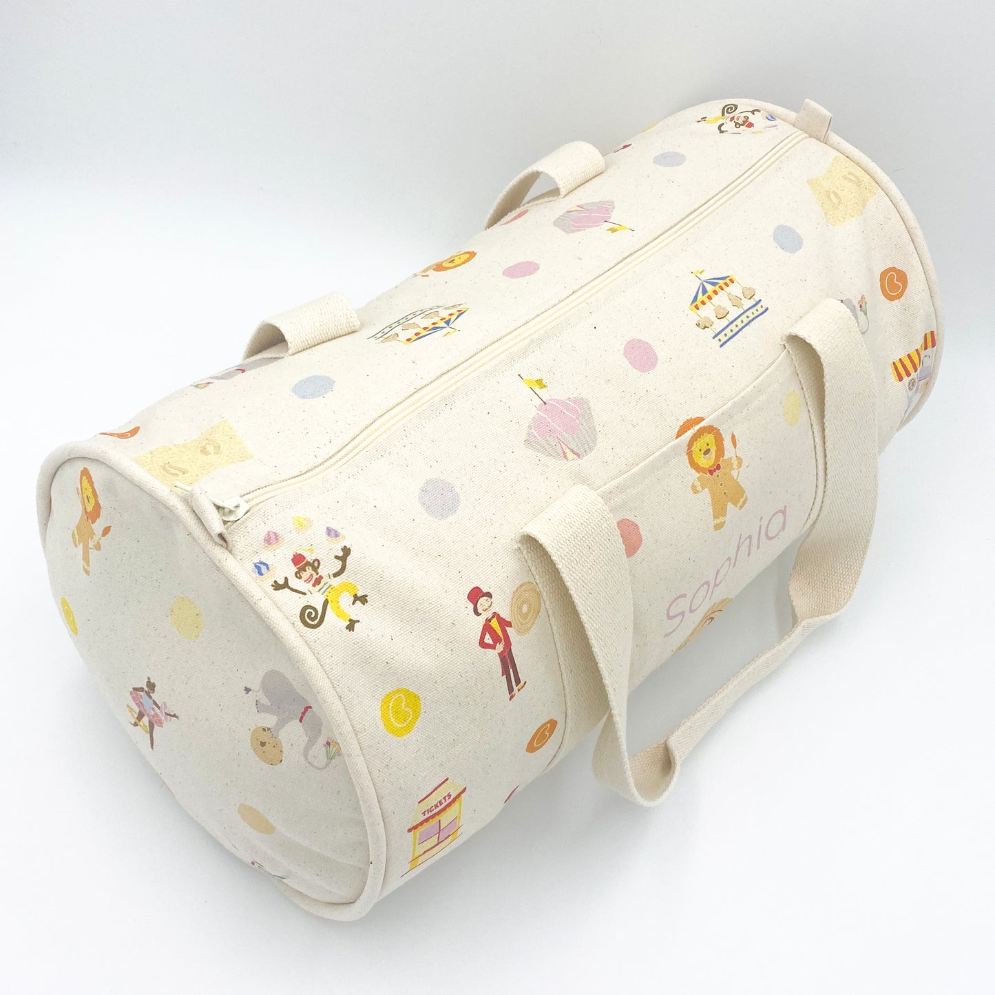 Personalised Children's Weekend Bag - Circus Tea Party