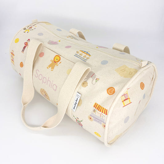 Personalised Children's Weekend Bag - Circus Tea Party
