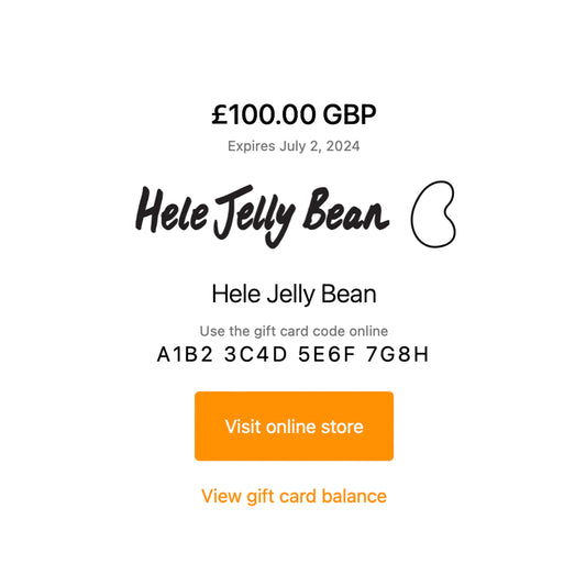 Hele Jelly Bean Digital Gift Card