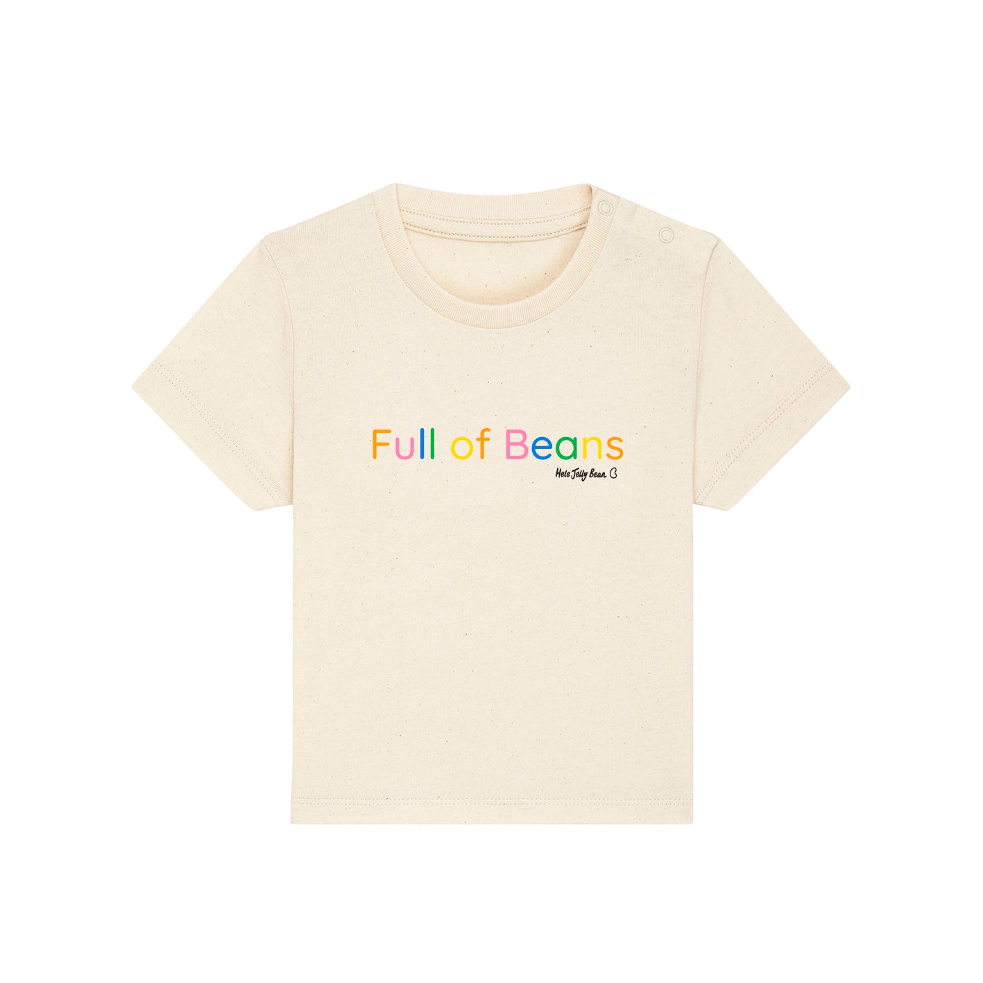 Pre Order - Organic Cotton Kids T-shirt - Full of Beans