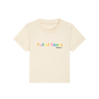 Pre Order - Organic Cotton Kids T-shirt - Full of Beans