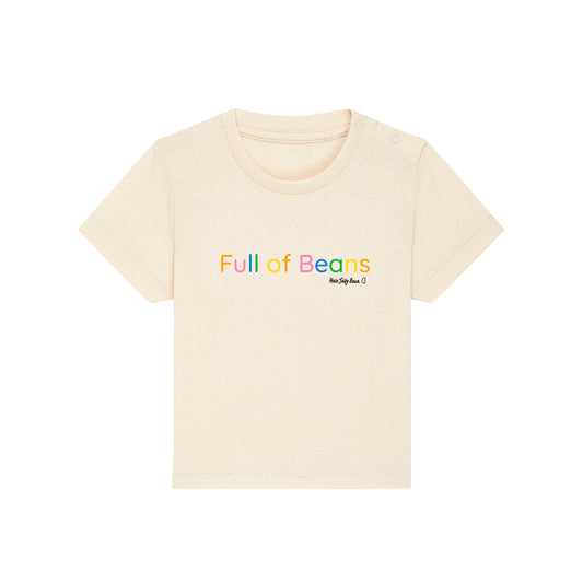Pre Order - Organic Cotton Kids T-shirt - Full of Beans
