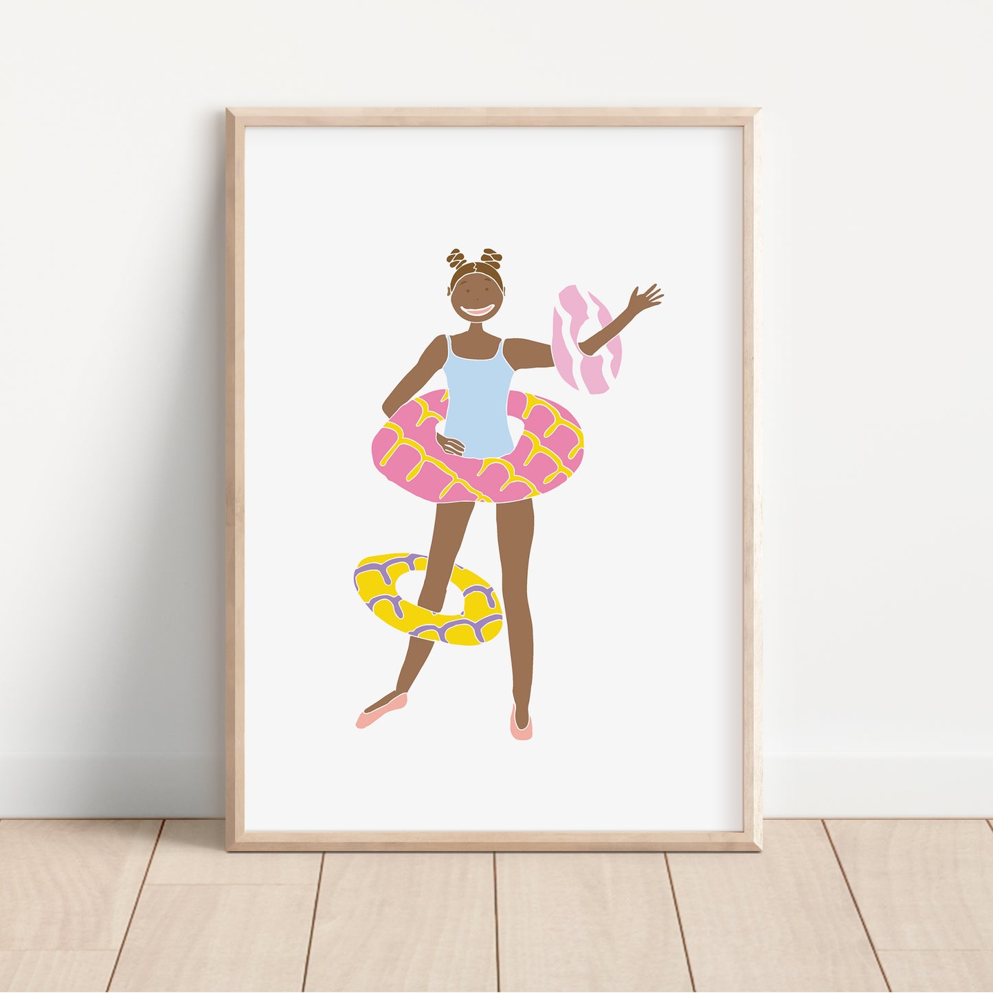 Party Ring Hoopla - Circus Tea Party Print