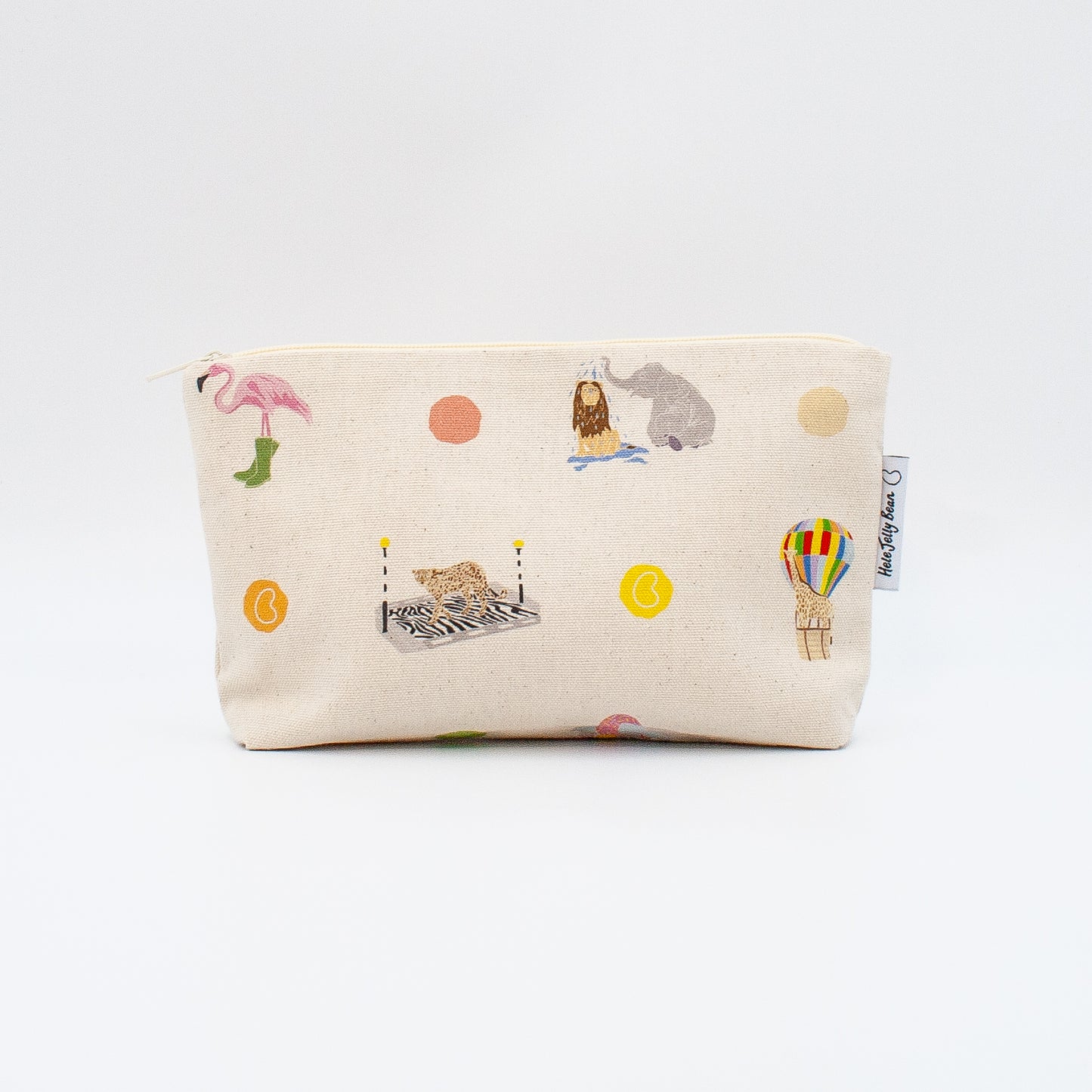 Children's Small Wash Bag Pouch - No Ordinary Safari