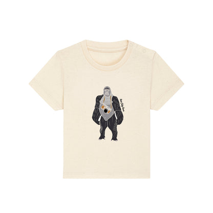 Organic Cotton Kids T-shirt - Gorilla with a Camera