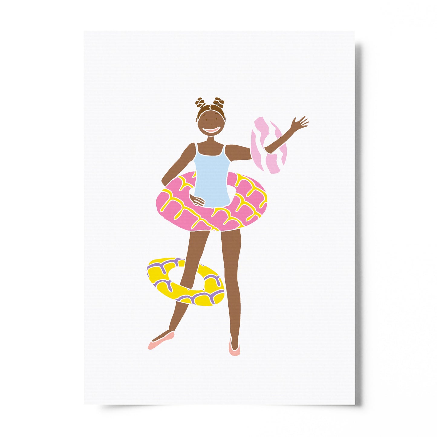 Party Ring Hoopla - Circus Tea Party Print